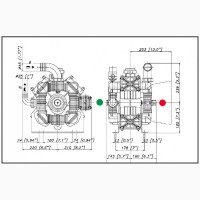 Насосы POLY 2180 BERTOLINI, Italy для полевых опрыскивателей